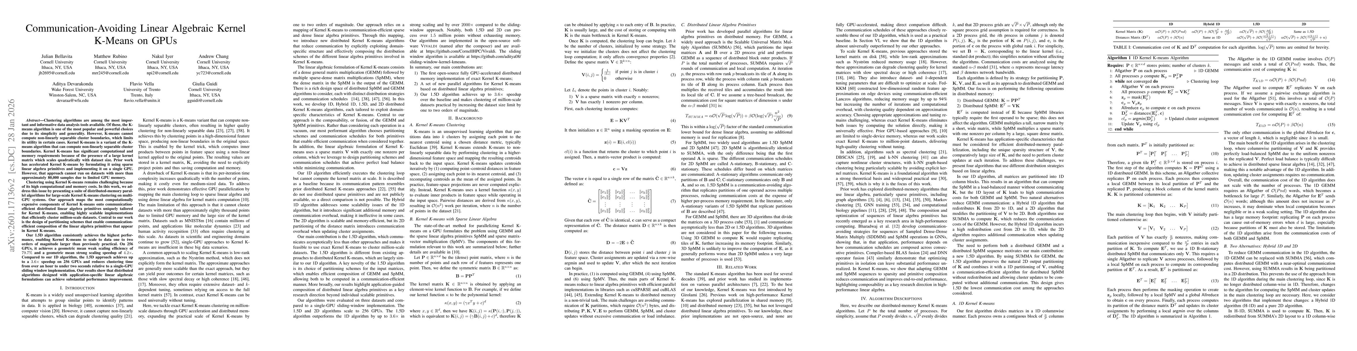 Thumbnail for Communication-Avoiding Linear Algebraic Kernel K-Means on GPUs