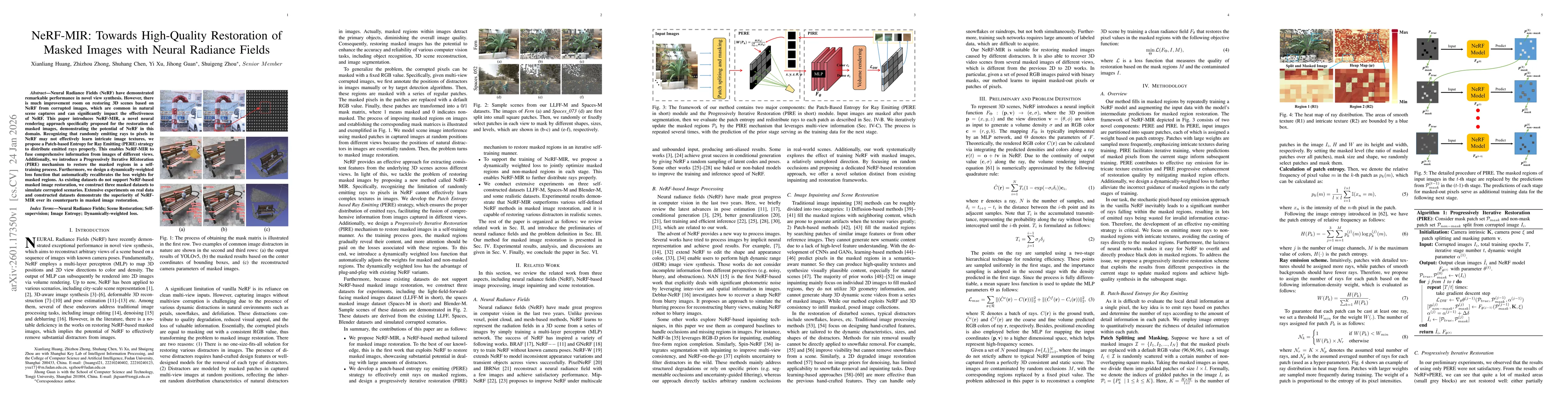 Thumbnail for NeRF-MIR: Towards High-Quality Restoration of Masked Images with Neural Radiance Fields