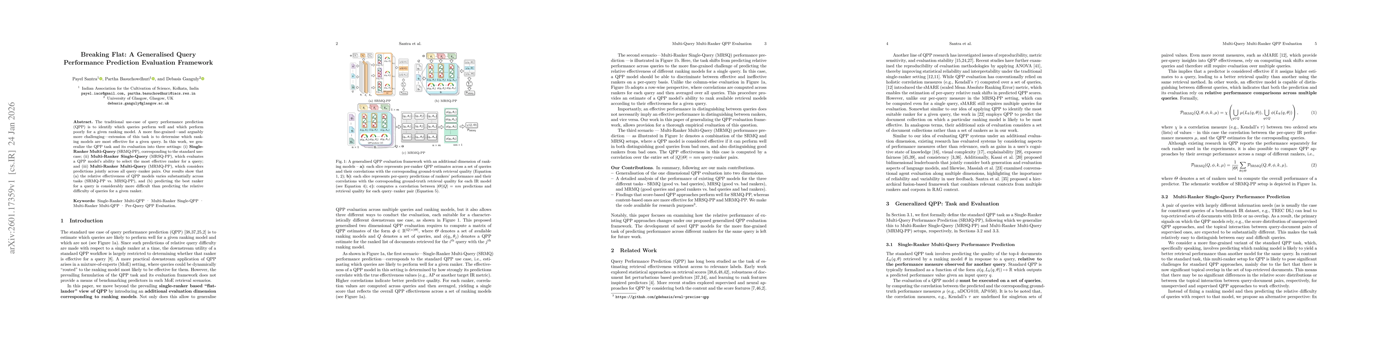 Thumbnail for Breaking Flat: A Generalised Query Performance Prediction Evaluation Framework