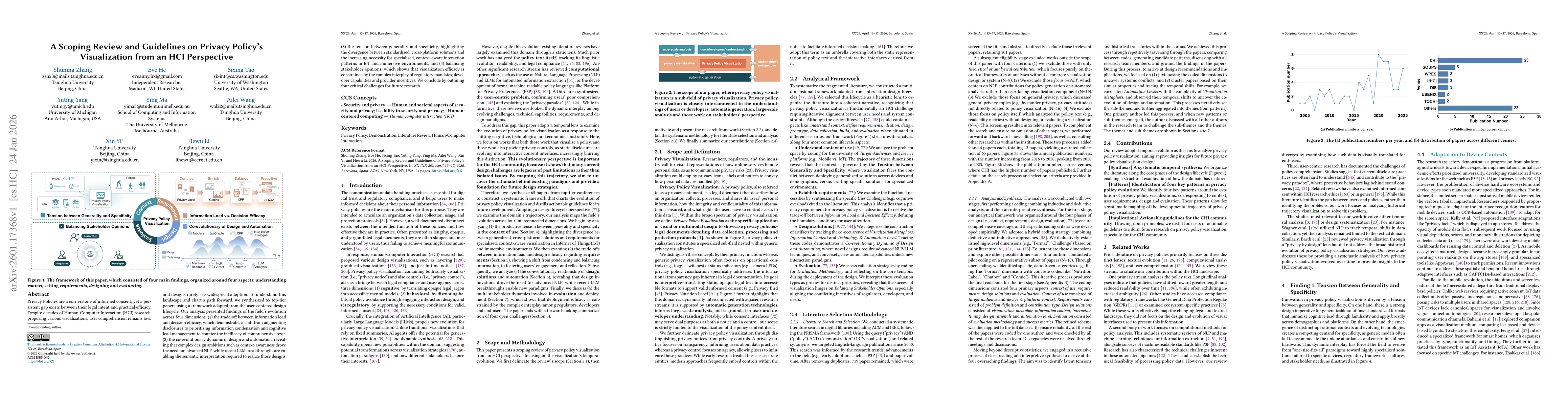 Thumbnail for A Scoping Review and Guidelines on Privacy Policy's Visualization from an HCI Perspective