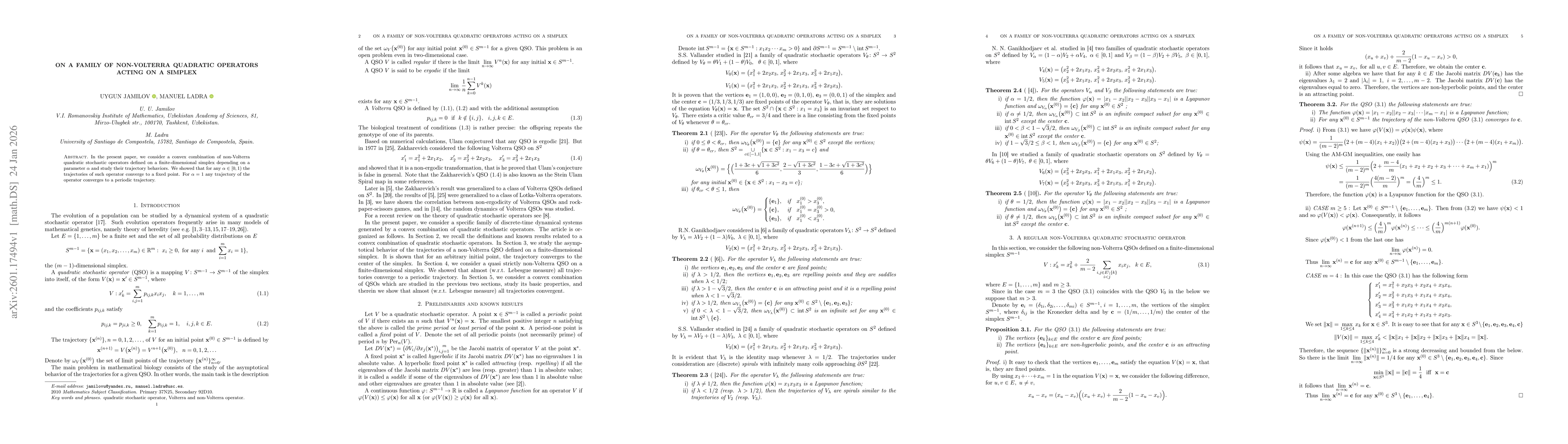 Thumbnail for On a family of non-Volterra quadratic operators acting on a simplex