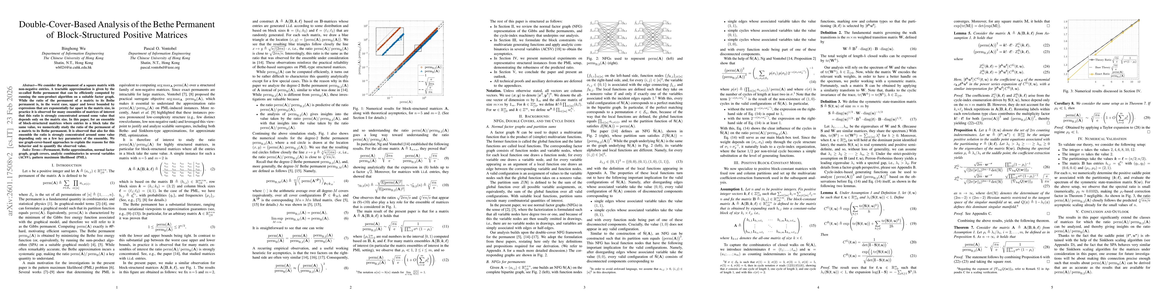 Thumbnail for Double-Cover-Based Analysis of the Bethe Permanent of Block-Structured Positive Matrices