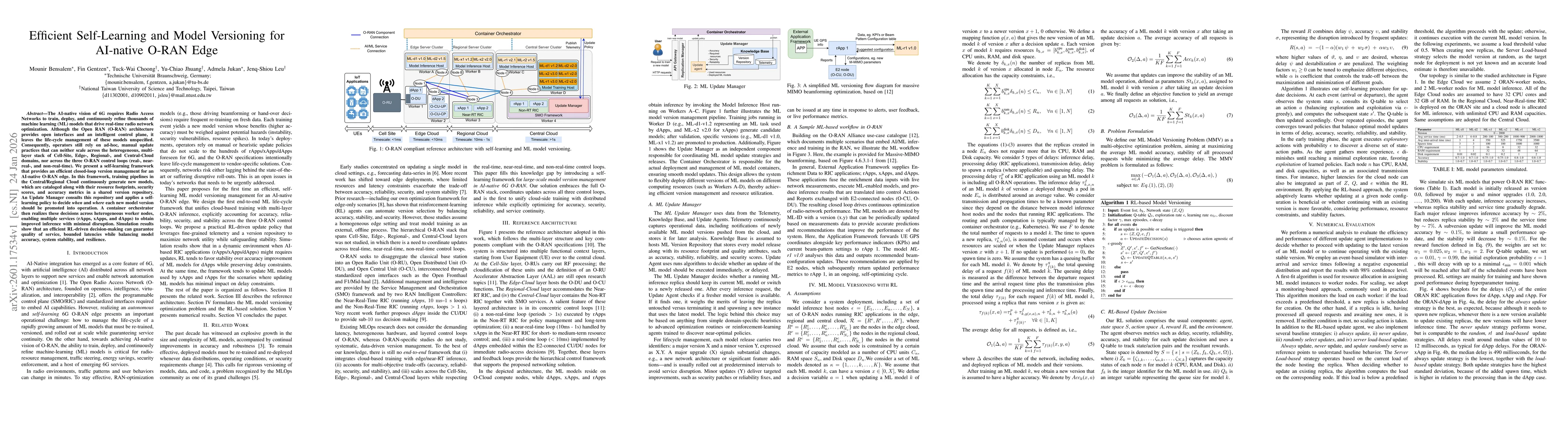 Thumbnail for Efficient Self-Learning and Model Versioning for AI-native O-RAN Edge