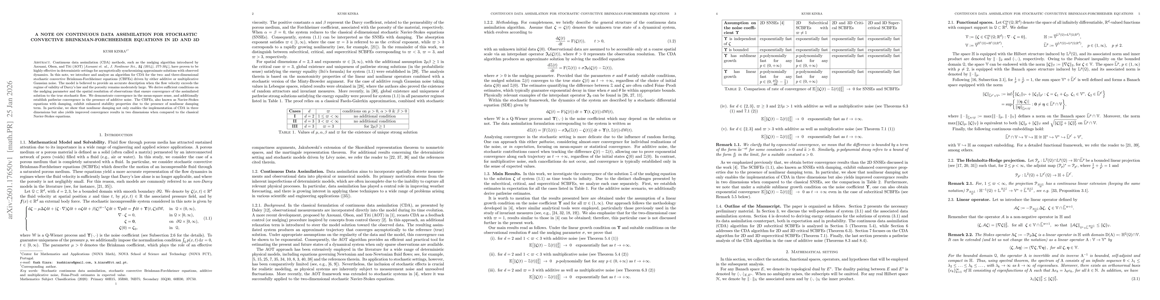 Thumbnail for A note on continuous data assimilation for stochastic convective Brinkman-Forchheimer equations in 2D and 3D