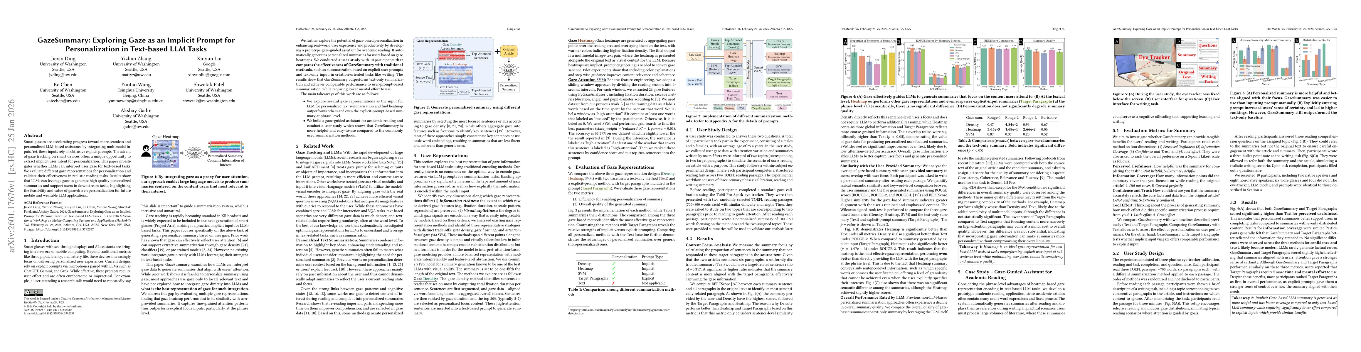 Thumbnail for GazeSummary: Exploring Gaze as an Implicit Prompt for Personalization in Text-based LLM Tasks