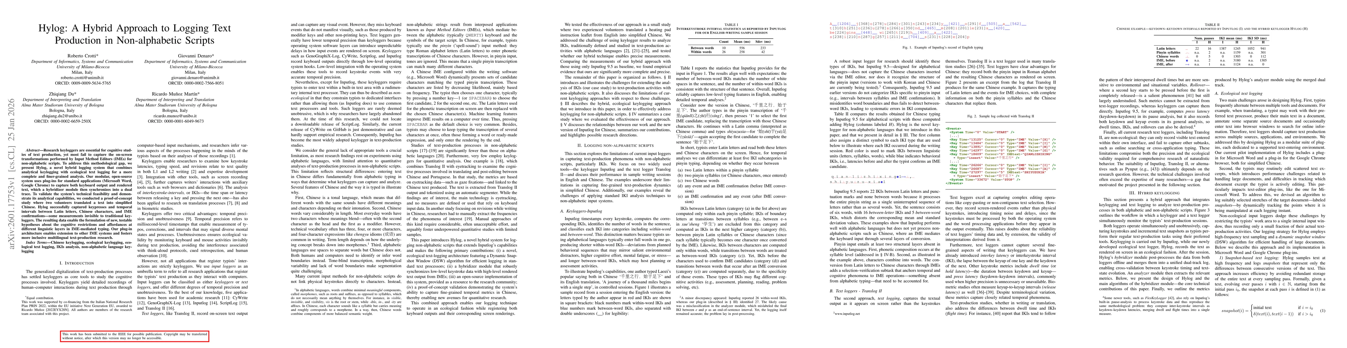 Thumbnail for Hylog: A Hybrid Approach to Logging Text Production in Non-alphabetic Scripts