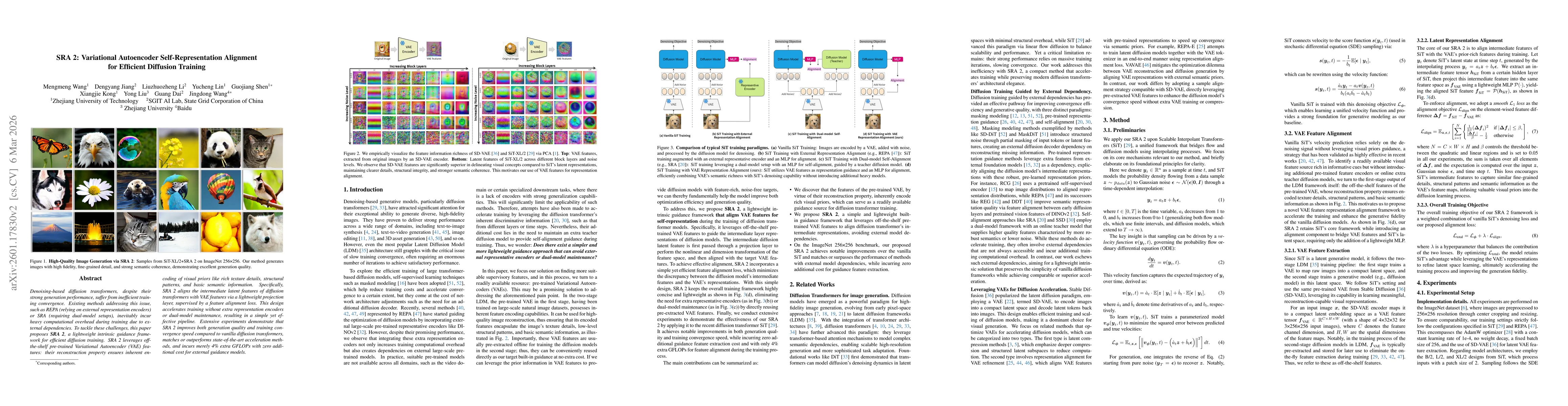 Thumbnail for VAE-REPA: Variational Autoencoder Representation Alignment for Efficient Diffusion Training