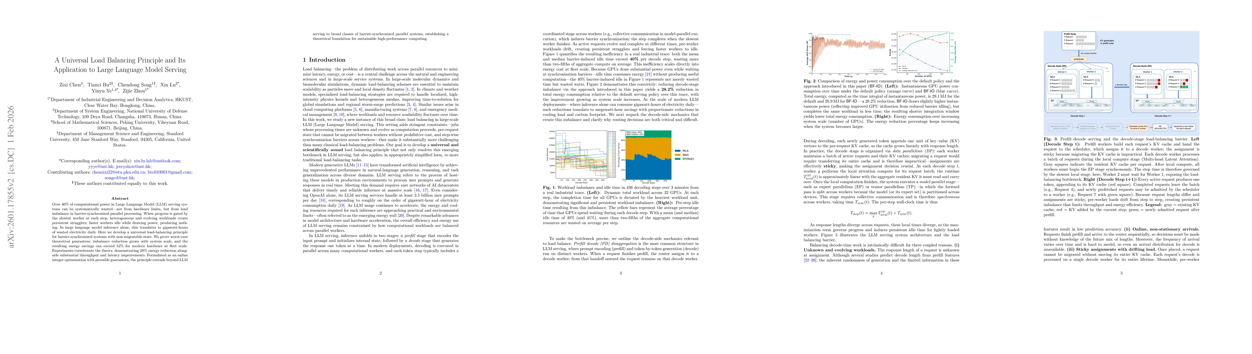 Thumbnail for A Universal Load Balancing Principle and Its Application to Large Language Model Serving