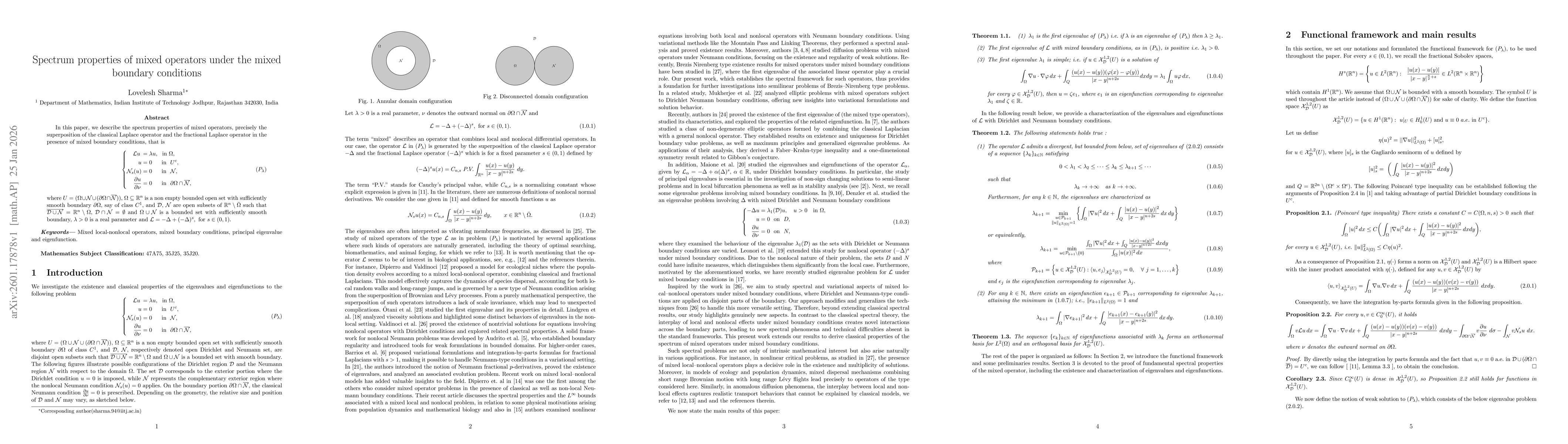 Thumbnail for Spectrum properties of mixed operators under the mixed boundary conditions
