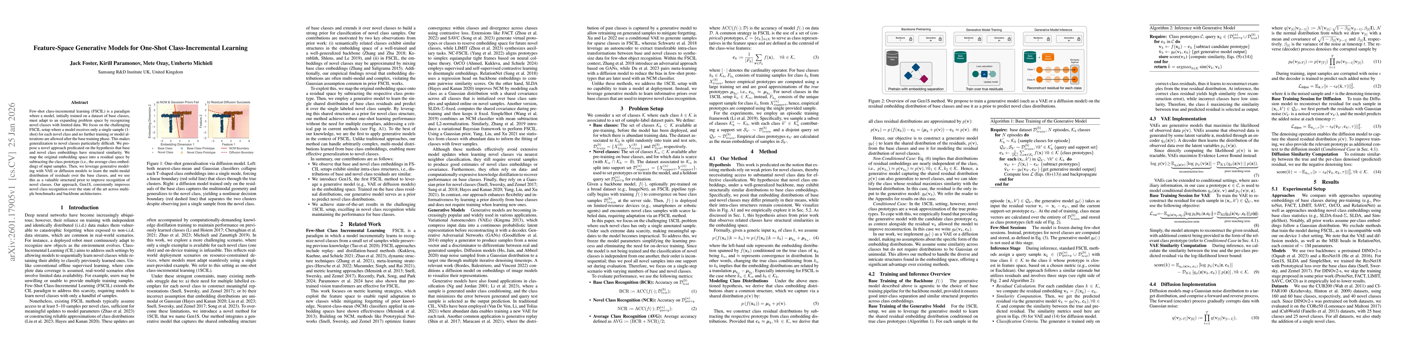 Thumbnail for Feature-Space Generative Models for One-Shot Class-Incremental Learning