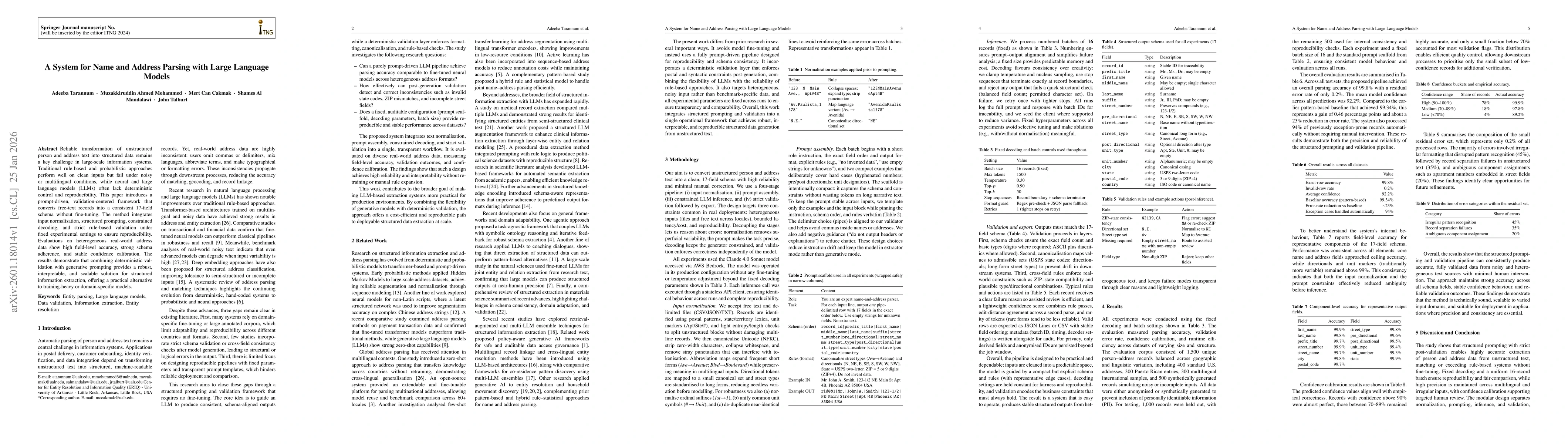Thumbnail for A System for Name and Address Parsing with Large Language Models