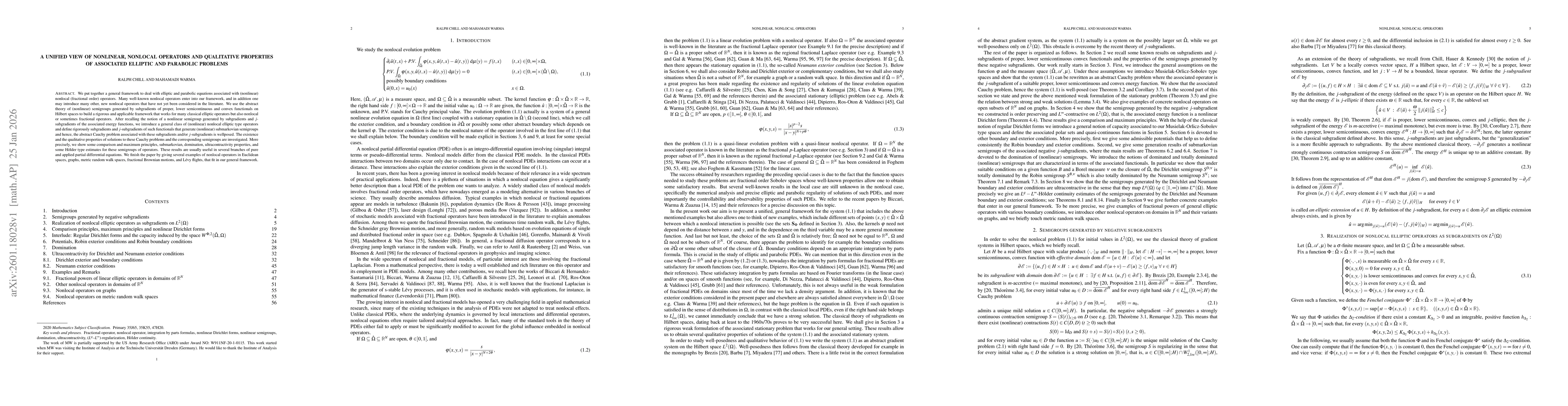 Thumbnail for A unified view of nonlinear, nonlocal operators and qualitative properties of associated elliptic and parabolic problems