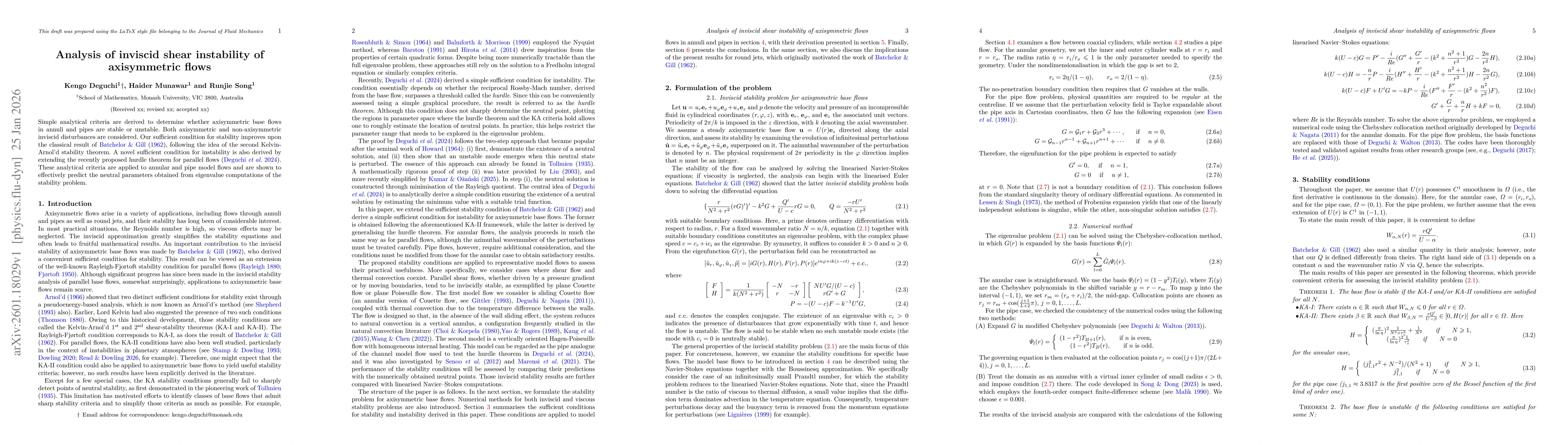 Thumbnail for Analysis of inviscid shear instability of axisymmetric flows