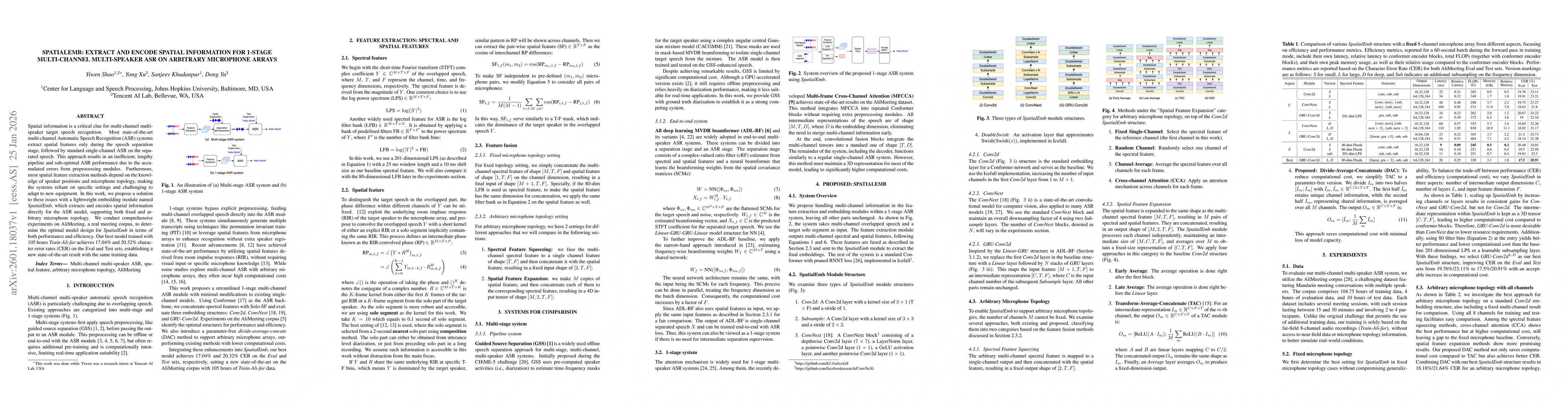 Thumbnail for SpatialEmb: Extract and Encode Spatial Information for 1-Stage Multi-channel Multi-speaker ASR on Arbitrary Microphone Arrays