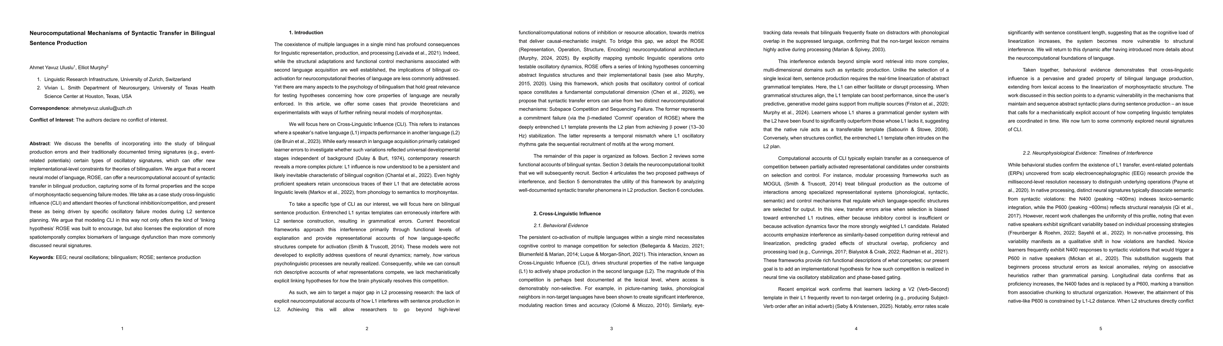 Thumbnail for Neurocomputational Mechanisms of Syntactic Transfer in Bilingual Sentence Production