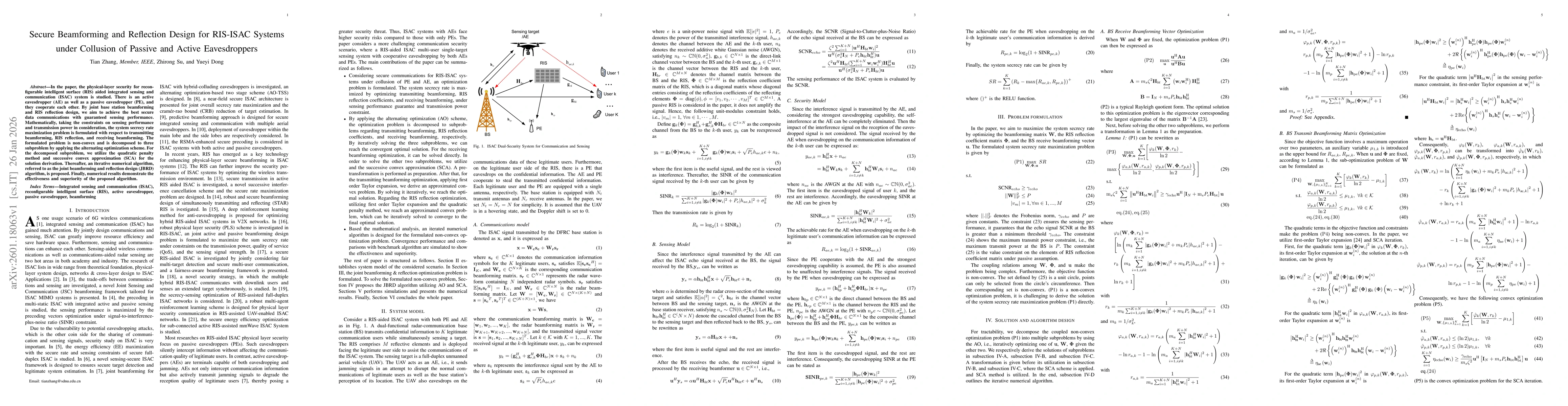 Thumbnail for Secure Beamforming and Reflection Design for RIS-ISAC Systems under Collusion of Passive and Active Eavesdroppers