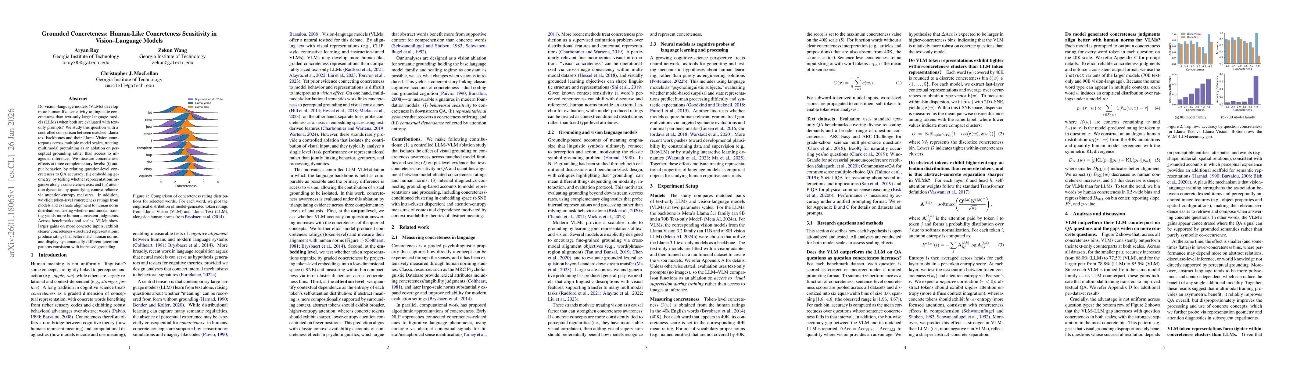 Thumbnail for Grounded Concreteness: Human-Like Concreteness Sensitivity in Vision-Language Models