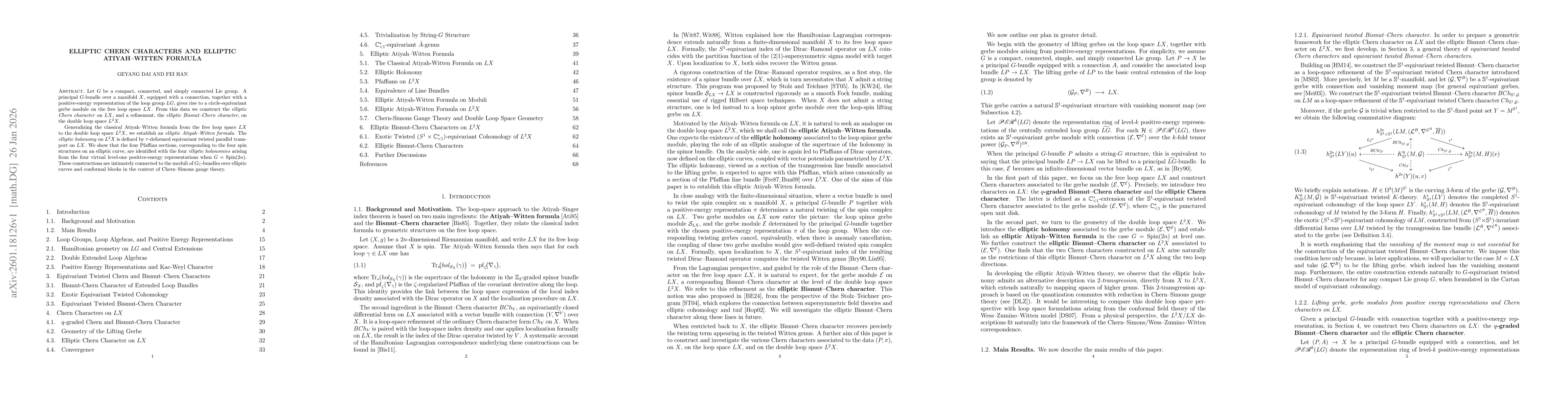 Thumbnail for Elliptic Chern Characters and Elliptic Atiyah--Witten Formula