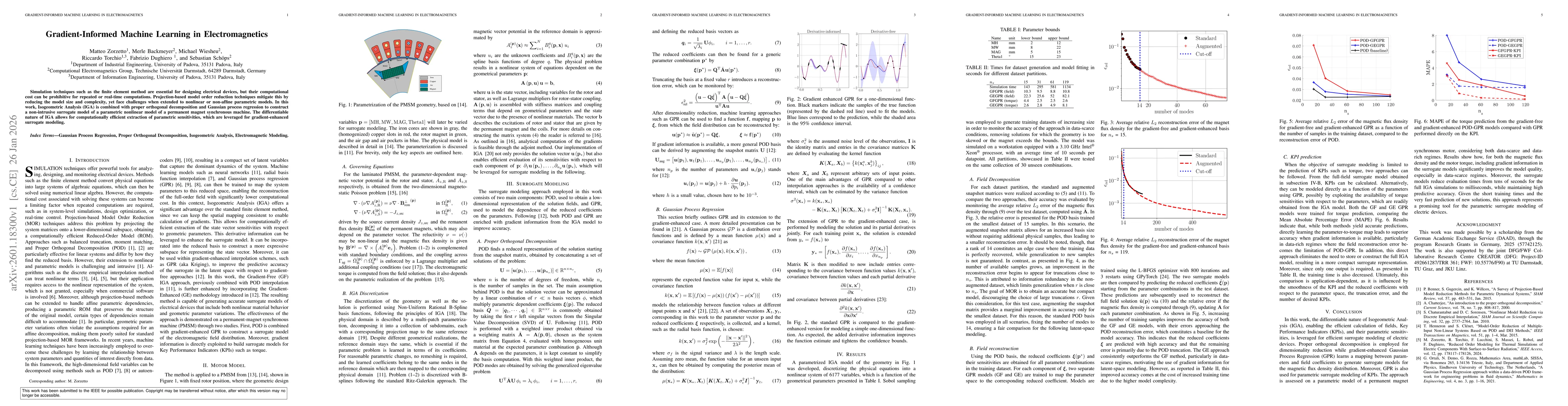 Thumbnail for Gradient-Informed Machine Learning in Electromagnetics