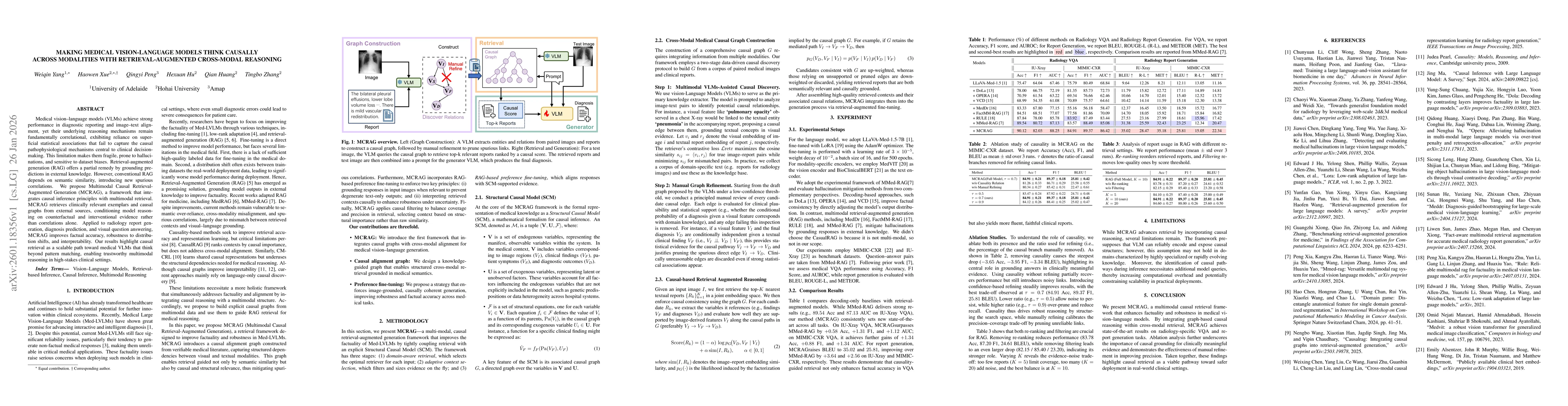 Thumbnail for Making medical vision-language models think causally across modalities with retrieval-augmented cross-modal reasoning