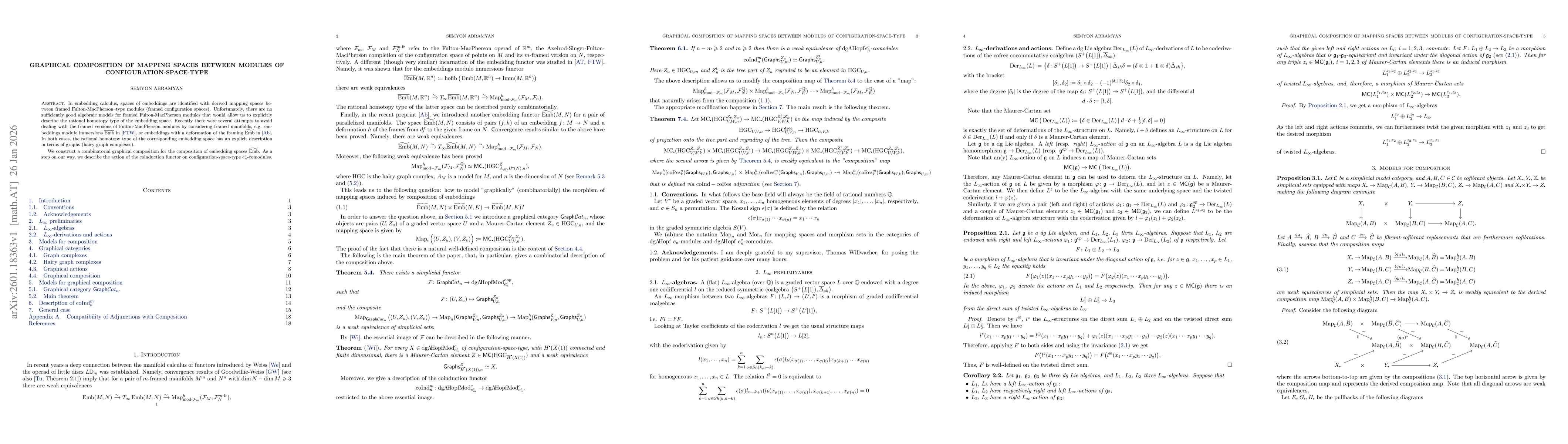 Thumbnail for Graphical composition of mapping spaces between modules of configuration-space-type