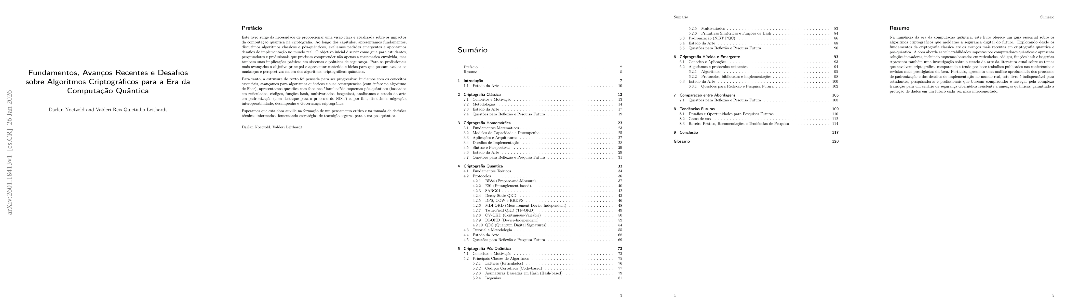 Thumbnail for Fundamentals, Recent Advances, and Challenges Regarding Cryptographic Algorithms for the Quantum Computing Era