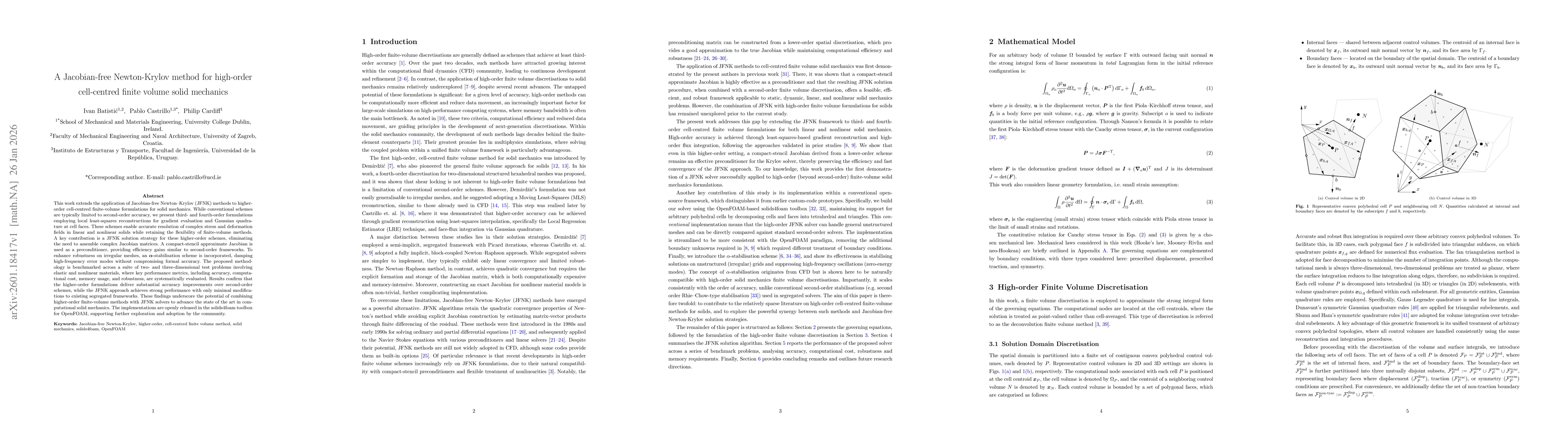 Thumbnail for A Jacobian-free Newton-Krylov method for high-order cell-centred finite volume solid mechanics