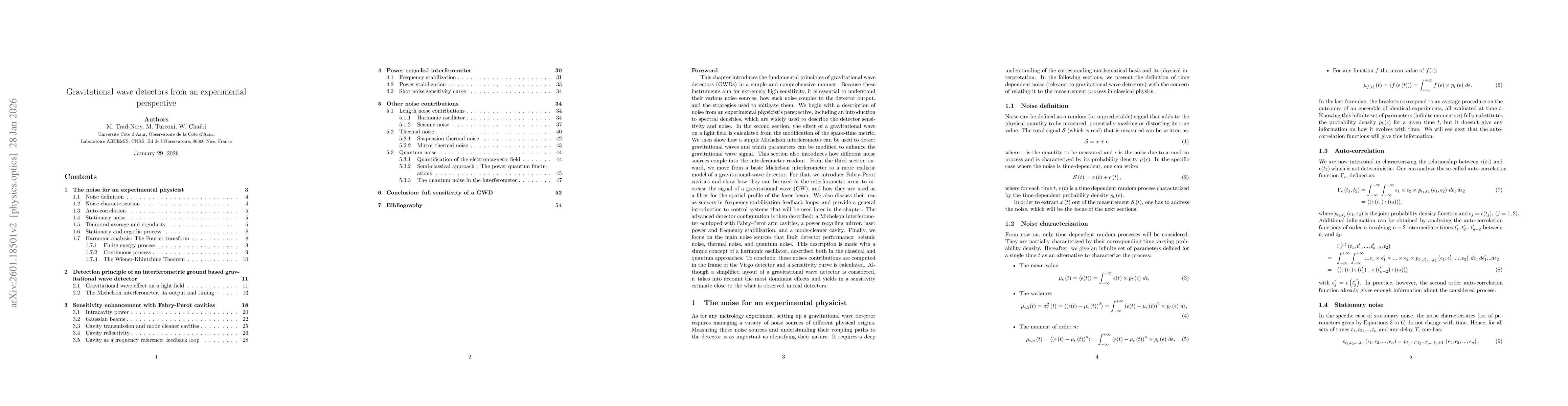 Thumbnail for Gravitational wave detectors from an experimental perspective