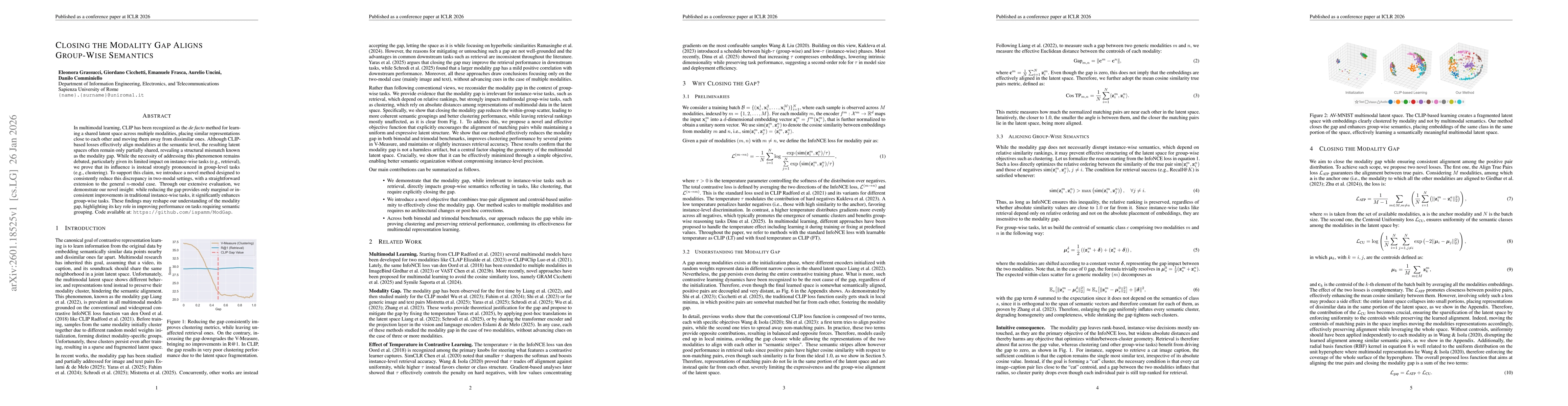 Thumbnail for Closing the Modality Gap Aligns Group-Wise Semantics