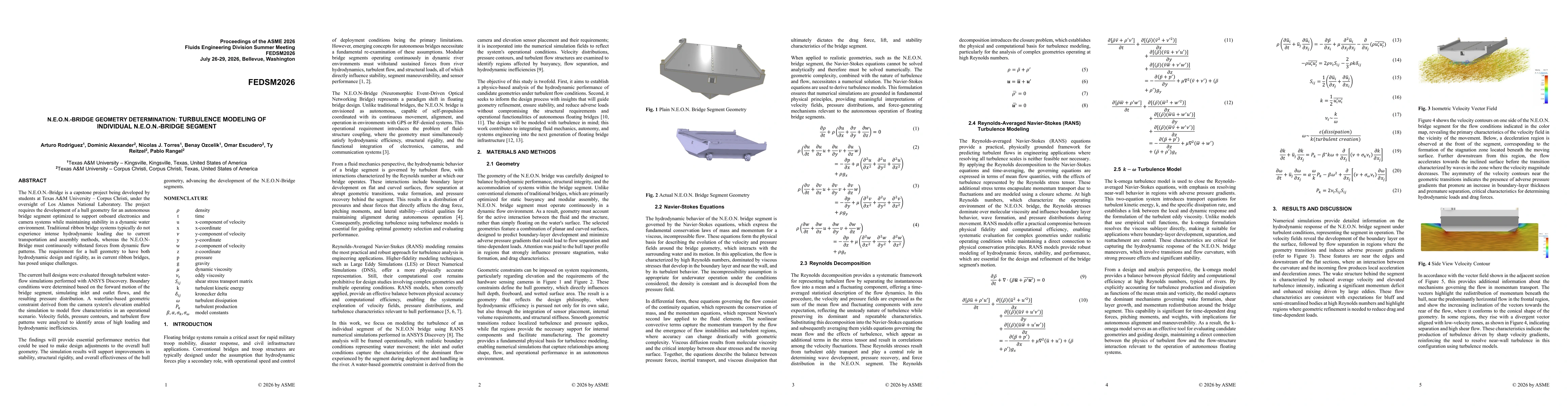 Thumbnail for N.E.O.N.-Bridge Geometry Determination: Turbulence Modeling of Individual N.E.O.N.-Bridge Segment