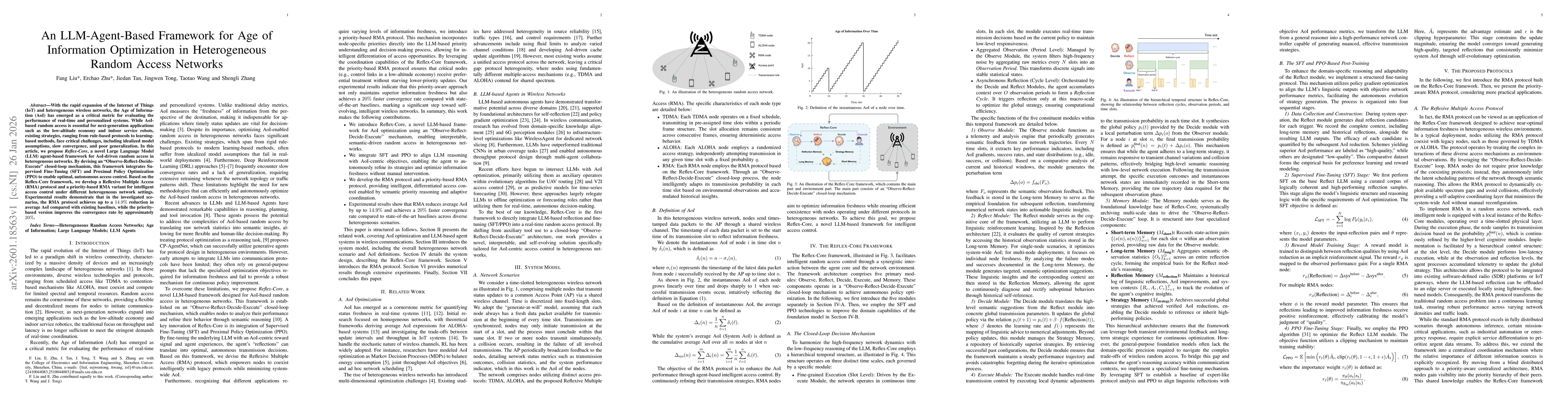 Thumbnail for An LLM-Agent-Based Framework for Age of Information Optimization in Heterogeneous Random Access Networks