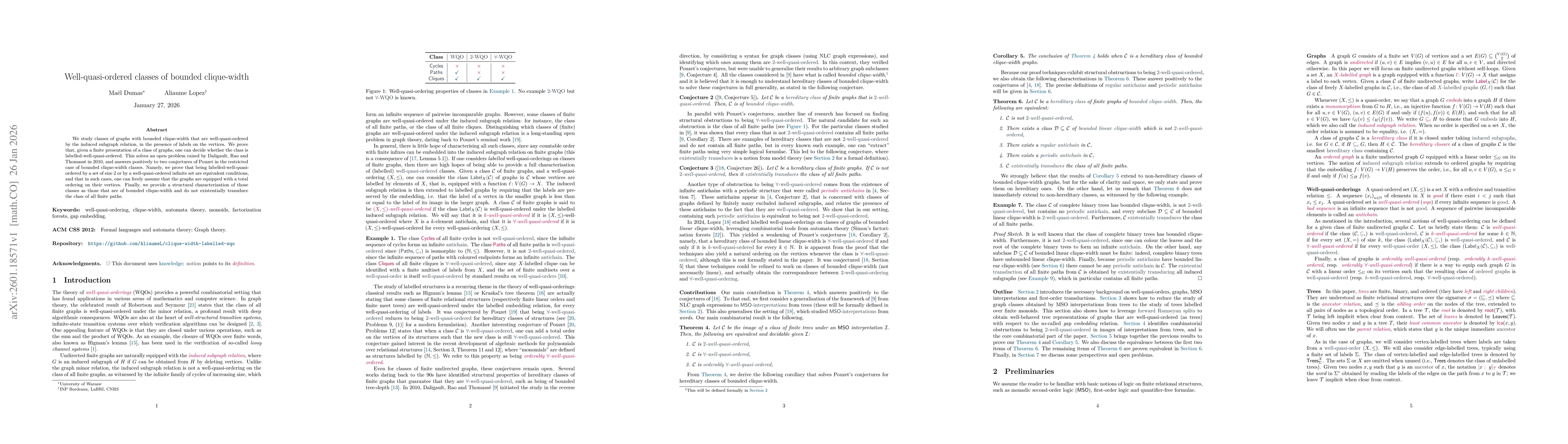 Thumbnail for Well-quasi-ordered classes of bounded clique-width