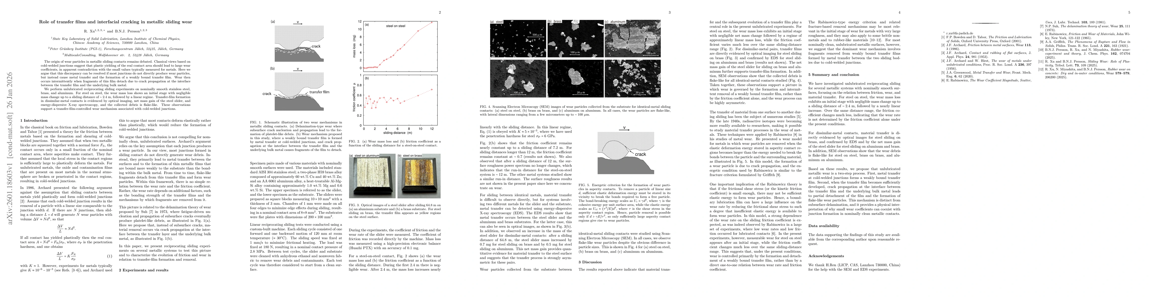 Thumbnail for Role of transfer films and interfacial cracking in metallic sliding wear