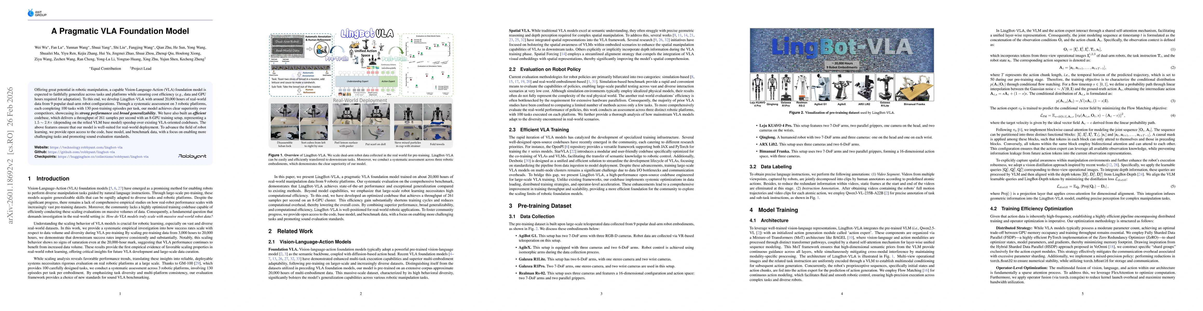Thumbnail for A Pragmatic VLA Foundation Model