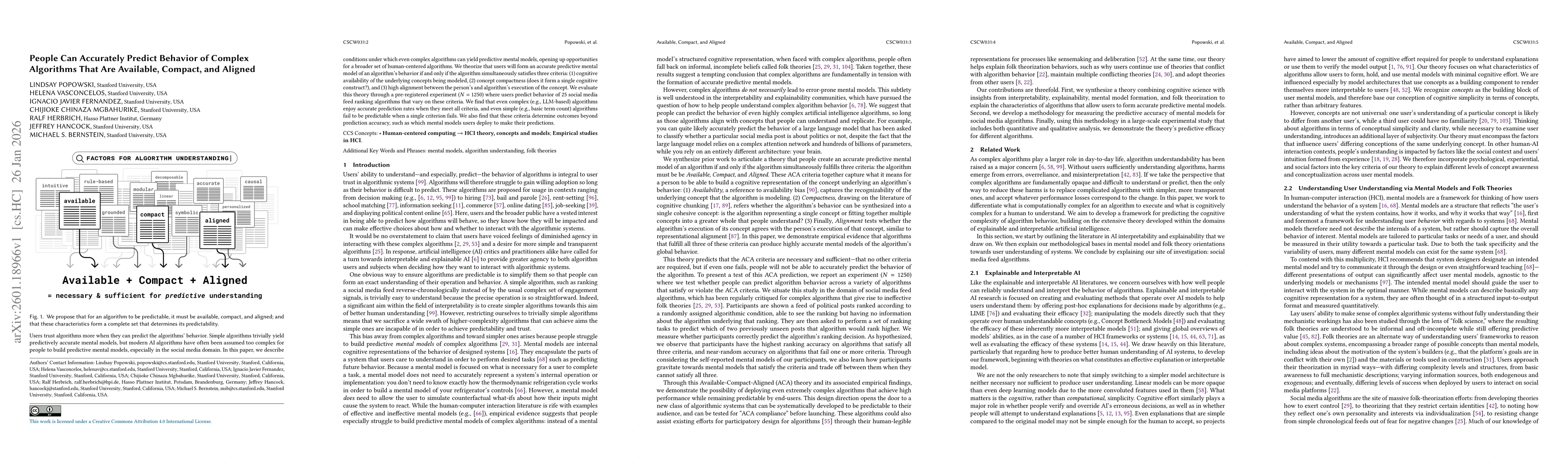 Thumbnail for People Can Accurately Predict Behavior of Complex Algorithms That Are Available, Compact, and Aligned