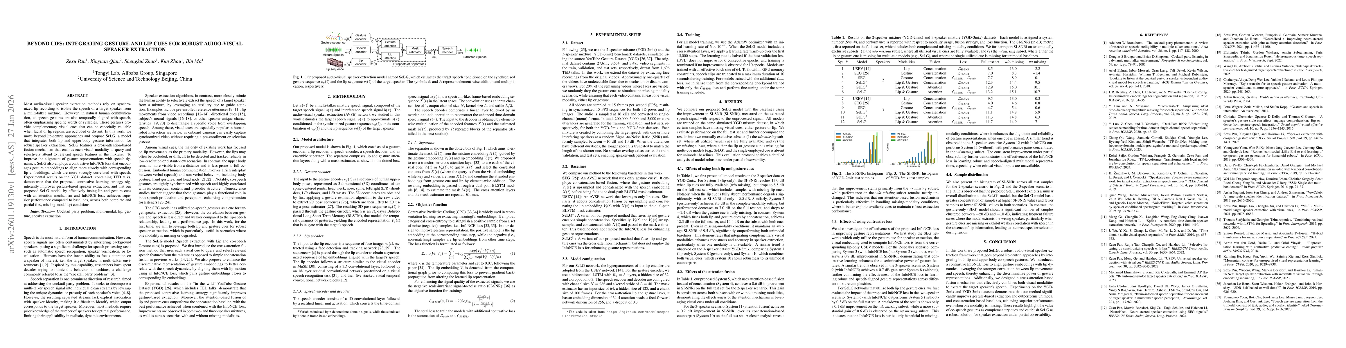 Thumbnail for Beyond Lips: Integrating Gesture and Lip Cues for Robust Audio-visual Speaker Extraction