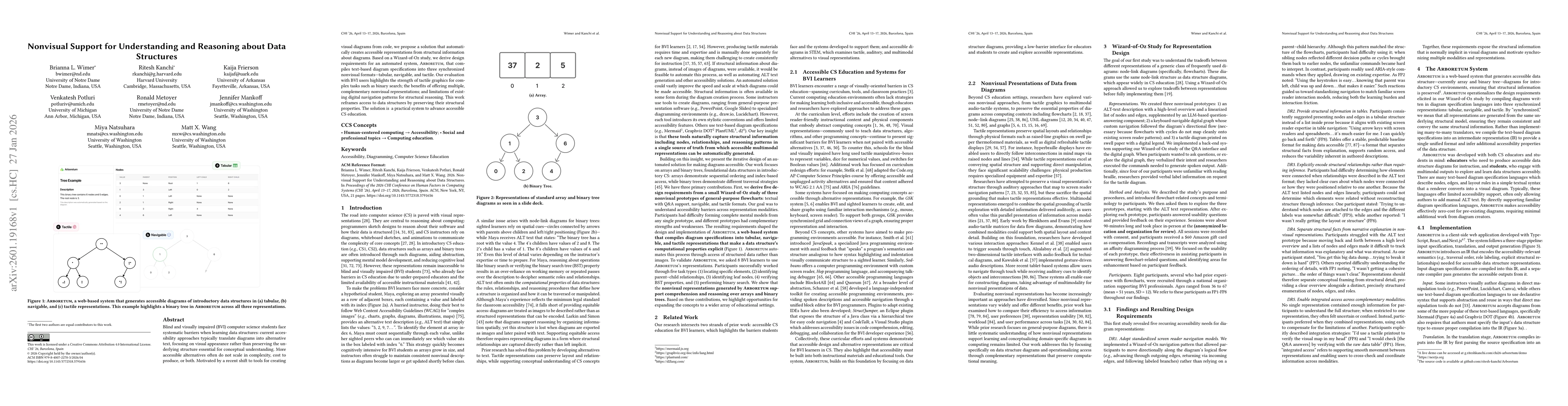 Thumbnail for Nonvisual Support for Understanding and Reasoning about Data Structures
