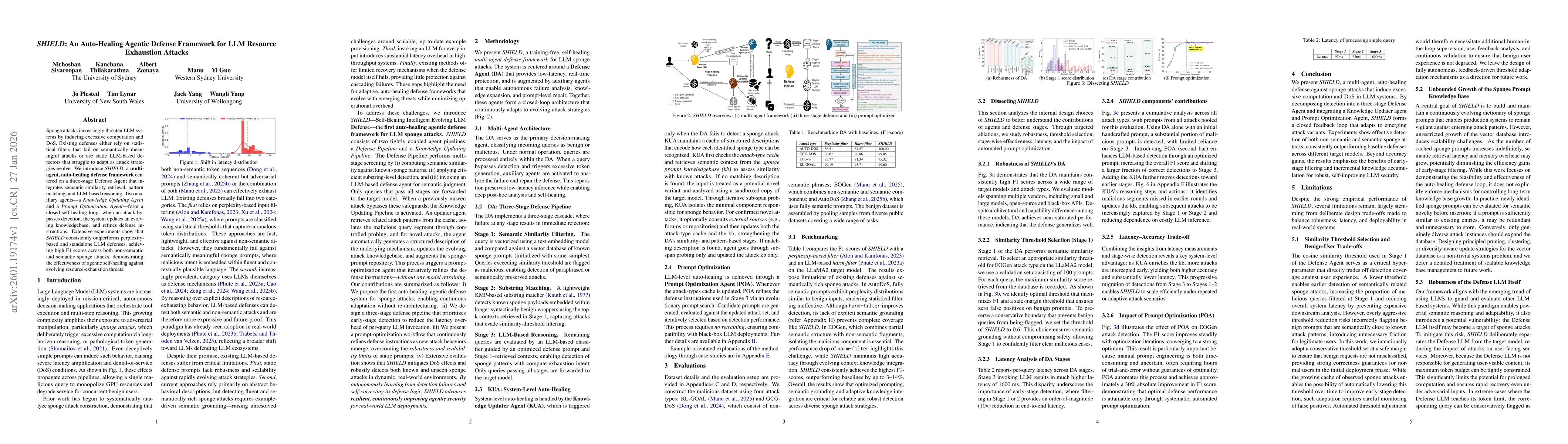 Thumbnail for SHIELD: An Auto-Healing Agentic Defense Framework for LLM Resource Exhaustion Attacks