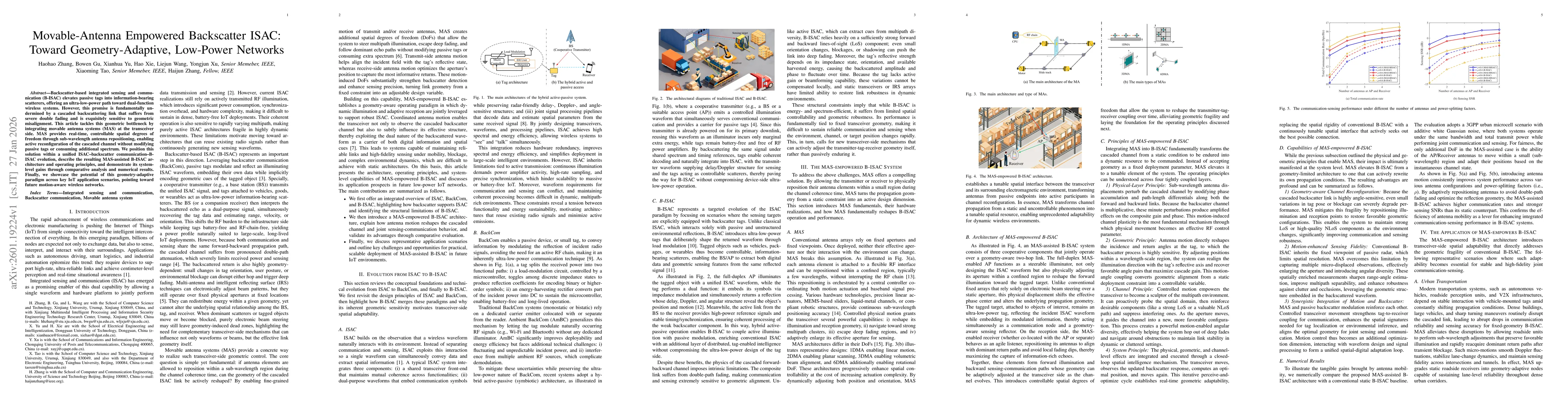 Thumbnail for Movable-Antenna Empowered Backscatter ISAC: Toward Geometry-Adaptive, Low-Power Networks