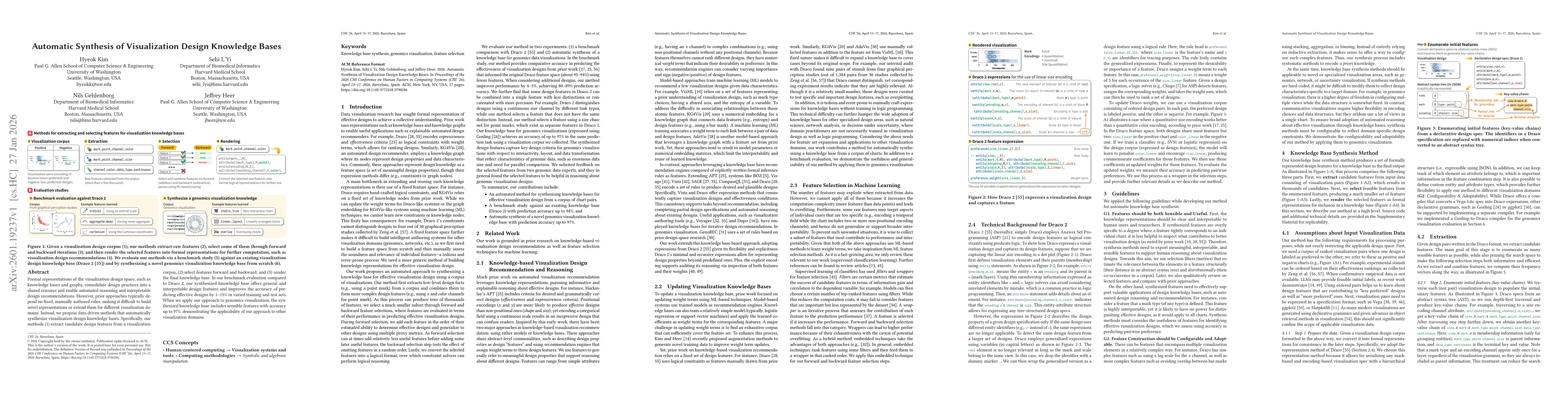 Thumbnail for Automatic Synthesis of Visualization Design Knowledge Bases