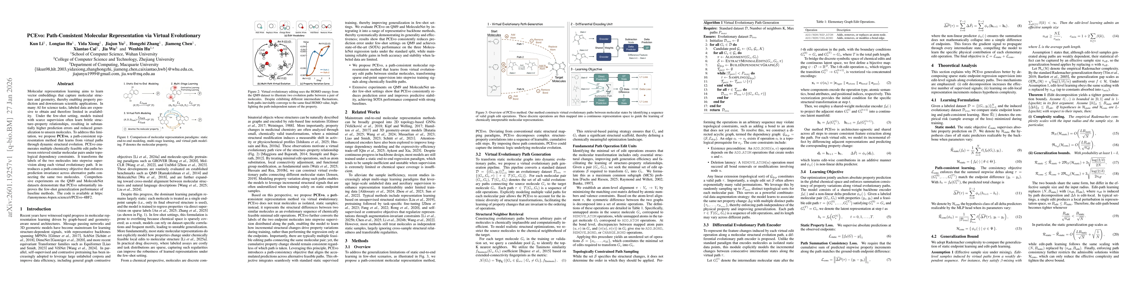 Thumbnail for PCEvo: Path-Consistent Molecular Representation via Virtual Evolutionary