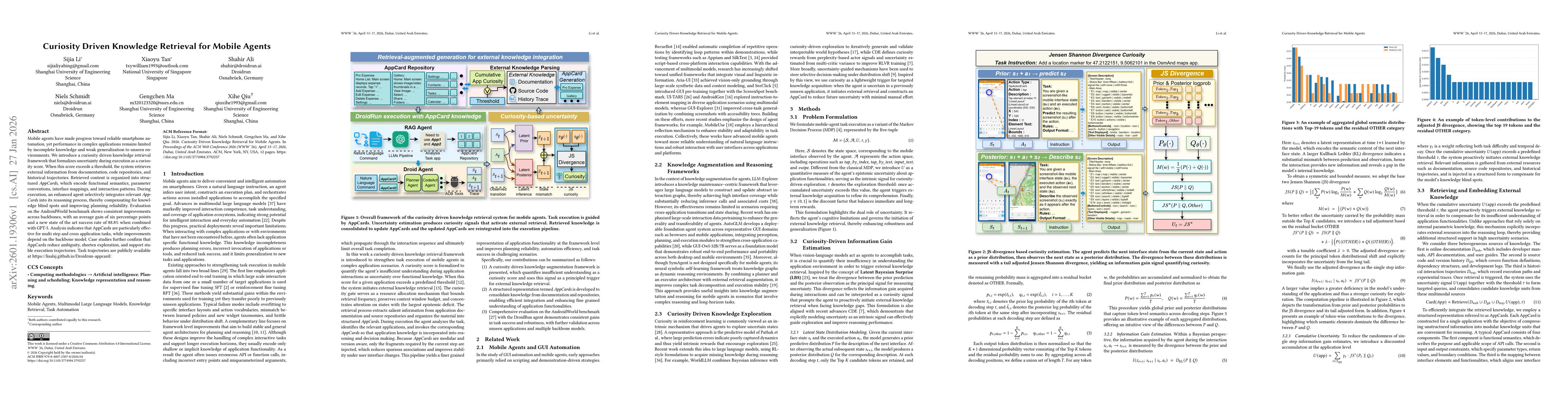 Thumbnail for Curiosity Driven Knowledge Retrieval for Mobile Agents