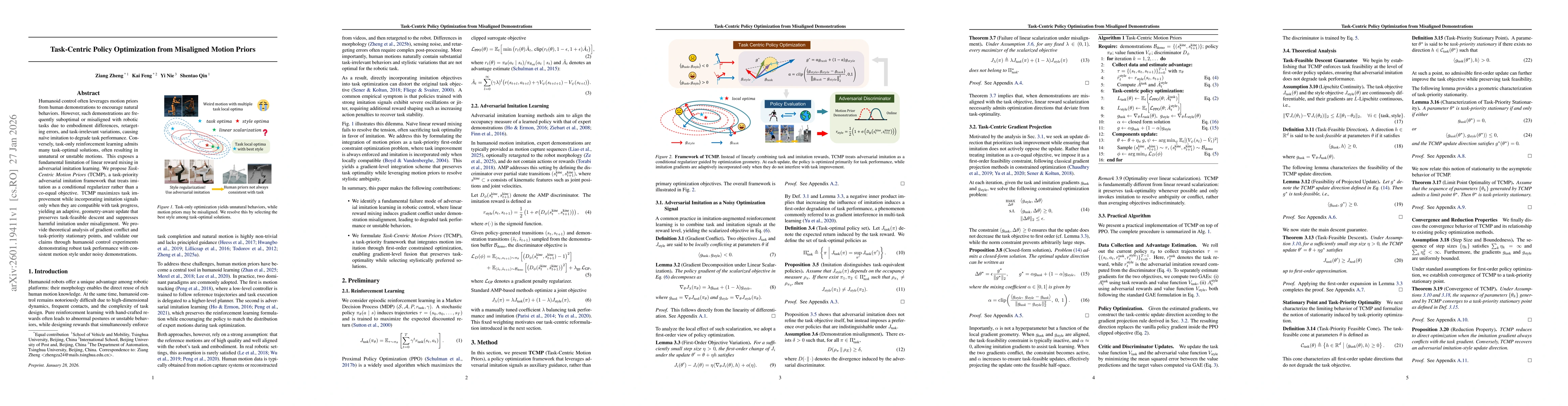 Thumbnail for Task-Centric Policy Optimization from Misaligned Motion Priors