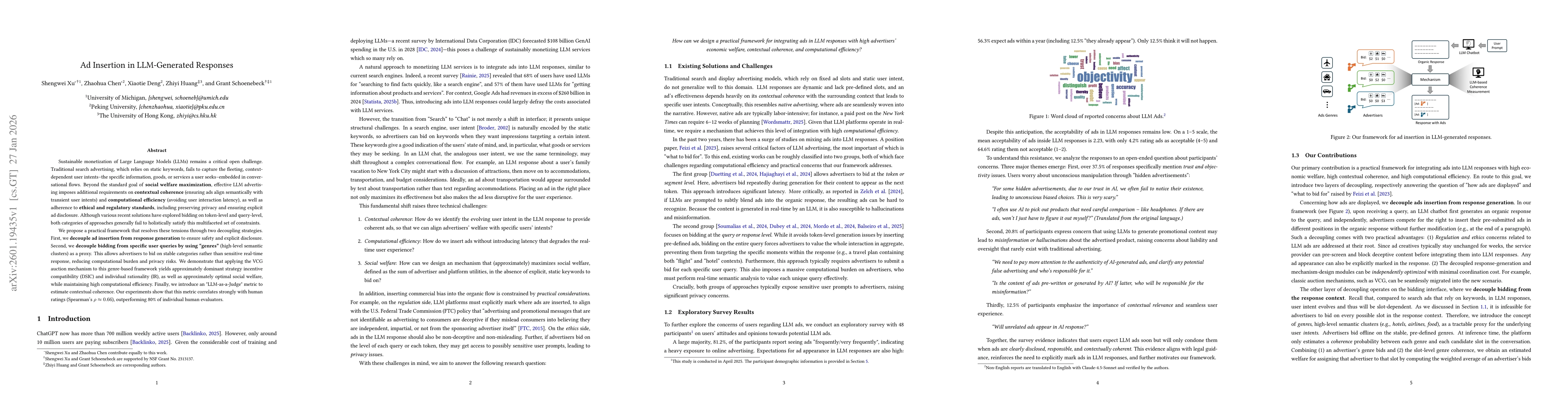 Thumbnail for Ad Insertion in LLM-Generated Responses