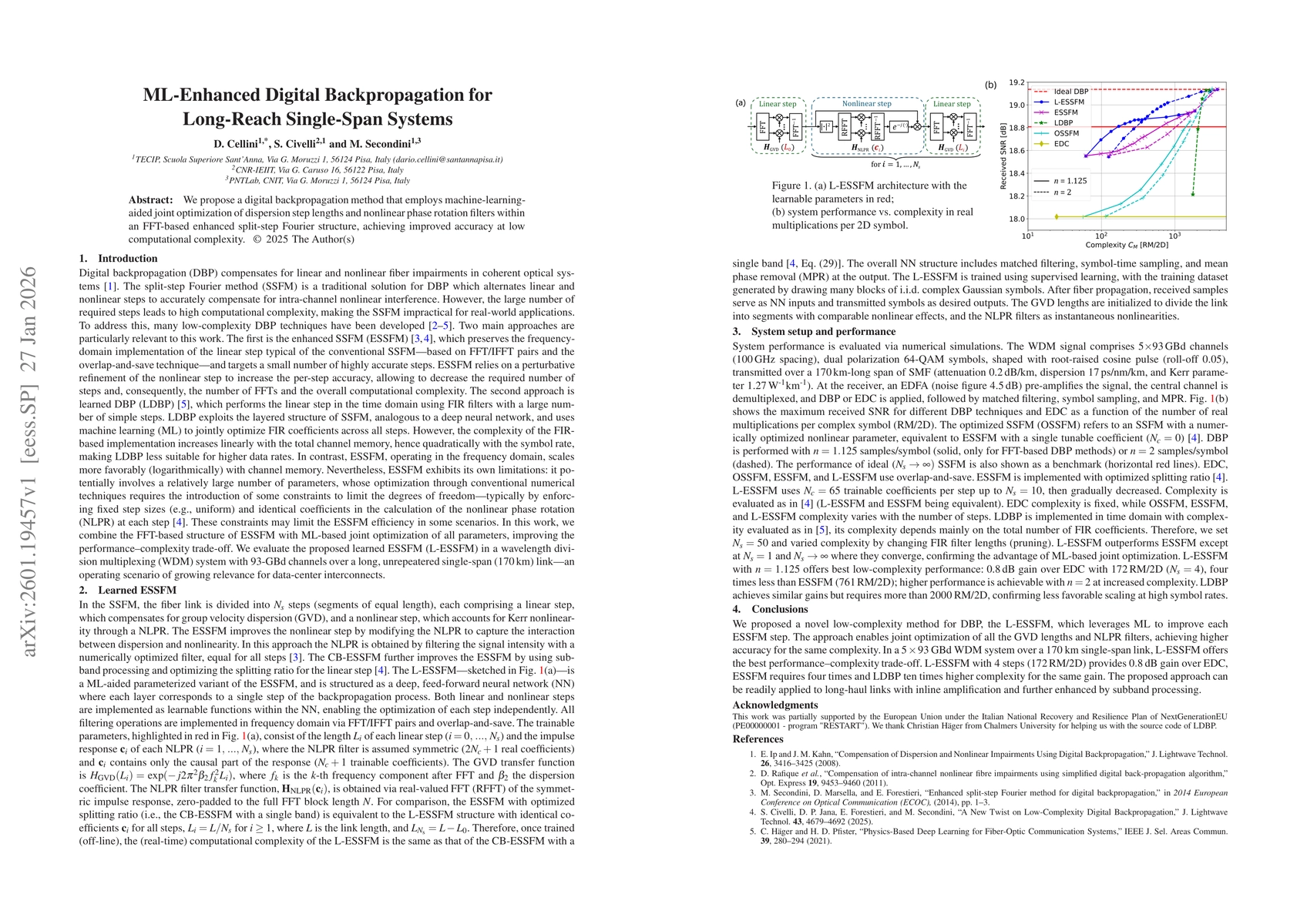 Thumbnail for ML-Enhanced Digital Backpropagation for Long-Reach Single-Span Systems