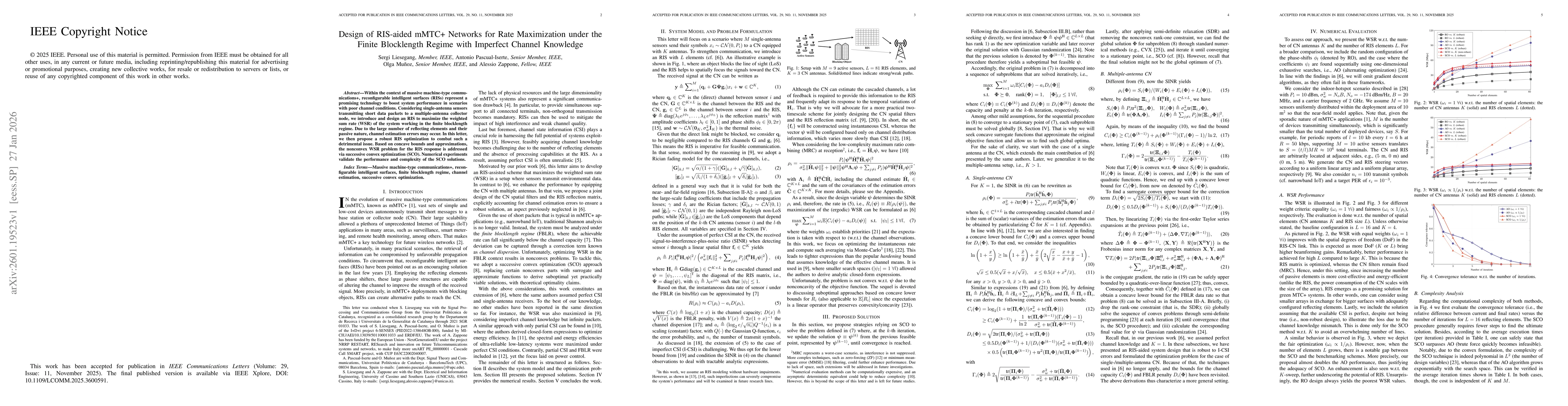 Thumbnail for Design of RIS-aided mMTC+ Networks for Rate Maximization under the Finite Blocklength Regime with Imperfect Channel Knowledge