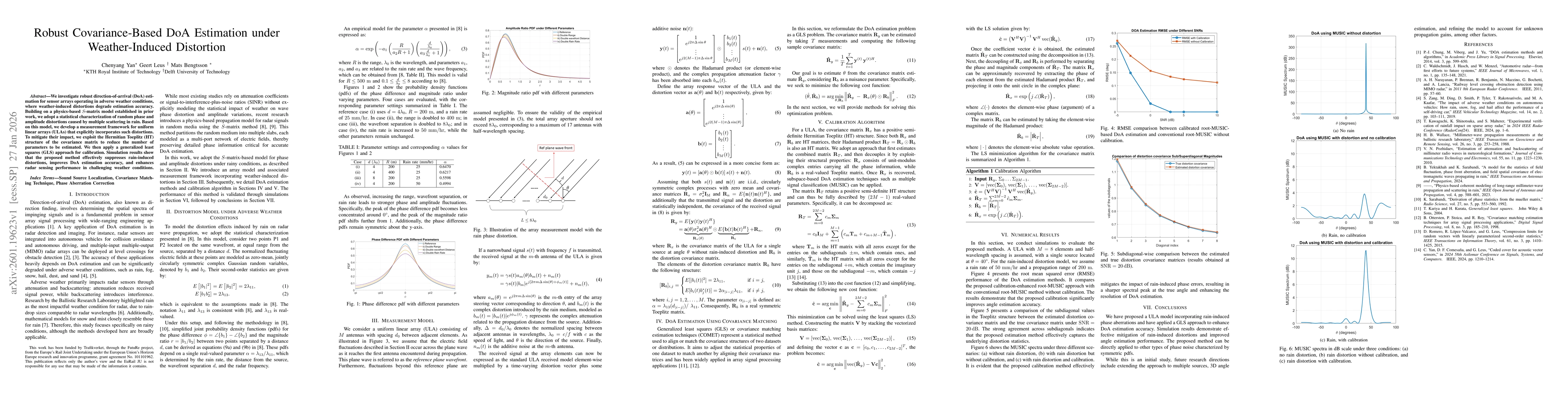 Thumbnail for Robust Covariance-Based DoA Estimation under Weather-Induced Distortion