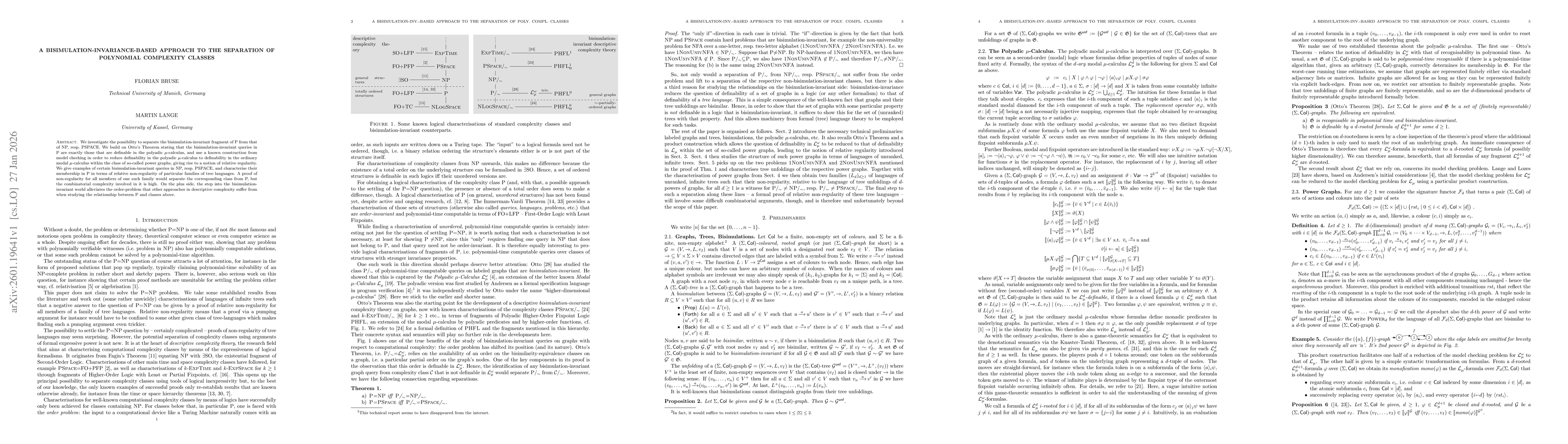 Thumbnail for A Bisimulation-Invariance-Based Approach to the Separation of Polynomial Complexity Classes