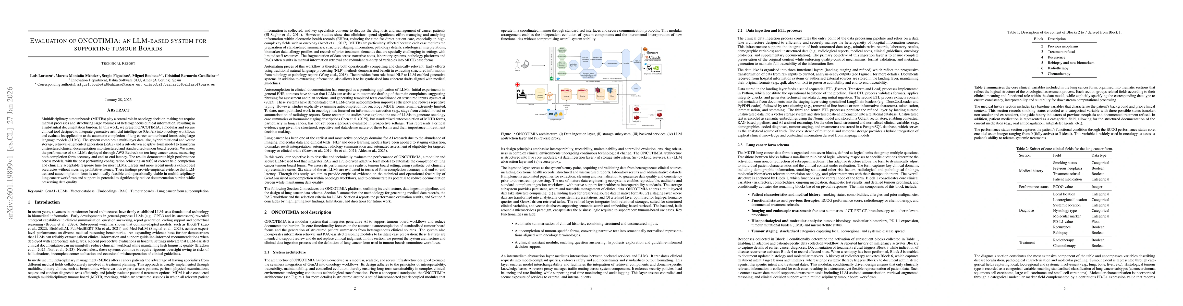 Thumbnail for Evaluation of Oncotimia: An LLM based system for supporting tumour boards