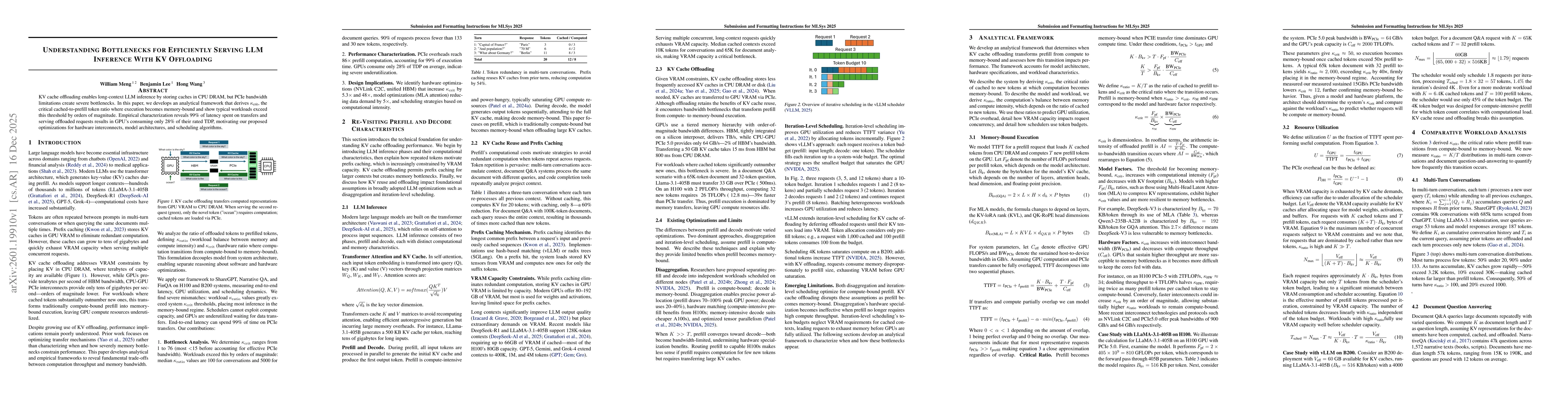 Thumbnail for Understanding Bottlenecks for Efficiently Serving LLM Inference With KV Offloading
